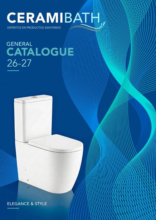 Portada catálogo general Ceramibath 2026-2027